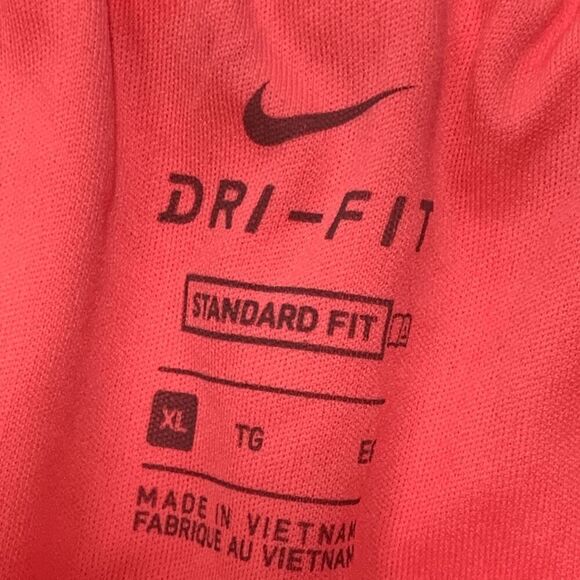 Nike girls Dri Fit Challenger Brief Lined Running Shorts Crimson XL - Picture 3 of 6